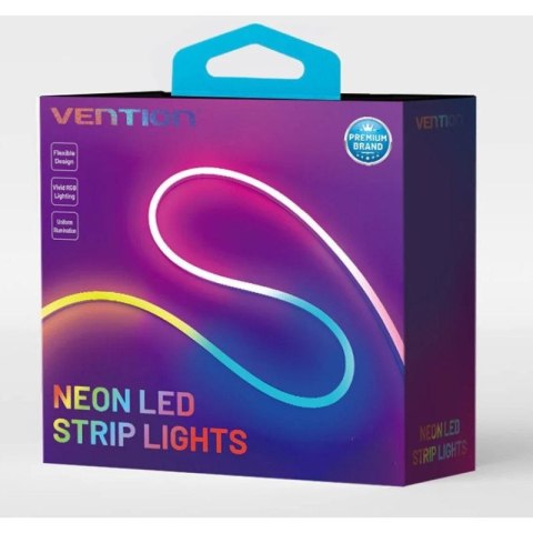 Taśma LED Vention Silicone Neon z pilotem IR zasilanie USB 5V 2m Vention