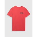 T-shirt regular z nadrukiem męski 4F 4FWSS25TTSHM1984-63S 4f