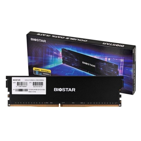 Pamięć DDR4 Biostar 8GB 3200MHz Heatsink Storming Vseries Biostar
