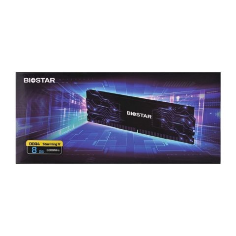 Pamięć DDR4 Biostar 8GB 3200MHz Heatsink Storming Vseries Biostar