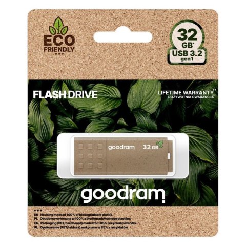 GOODRAM FLASHDRIVE 32GB UME3 ECO FRIENDLY USB 3.0 Hikvision