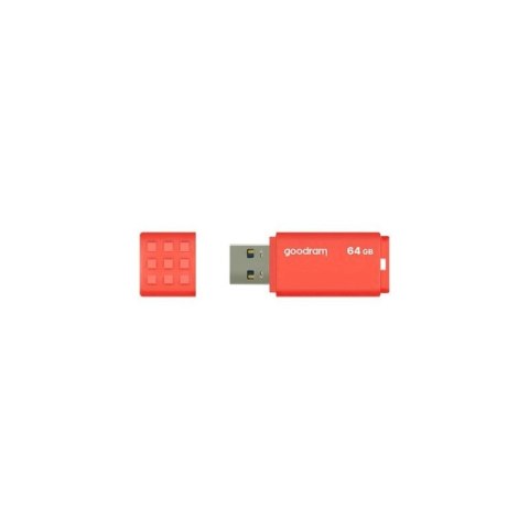 GOODRAM FLASHDRIVE 64GB UME3 USB 3.0 ORANGE Goodram