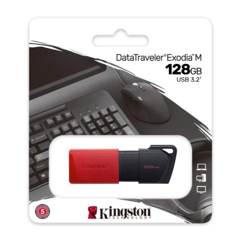 KINGSTON Exodia 128GB USB3.2 red Hikvision