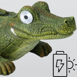 LAMPA SOLARNA KROKODYL SOLARNY 52x32x17,5CM PROGARDEN
