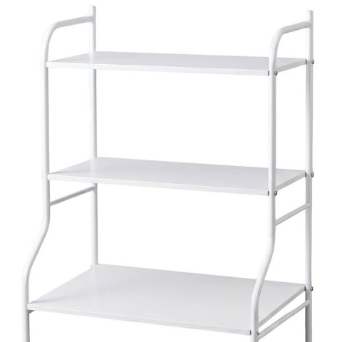 METALOWY REGAŁ ORGANIZER STOJACY NAD PRALKĘ 62x25x155CM