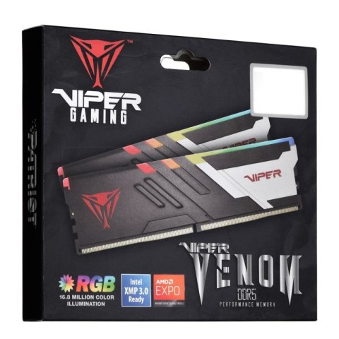 PATRIOT DDR5 2x16GB 6400MHz CL32 Venom RGB KIT Patriot Memory