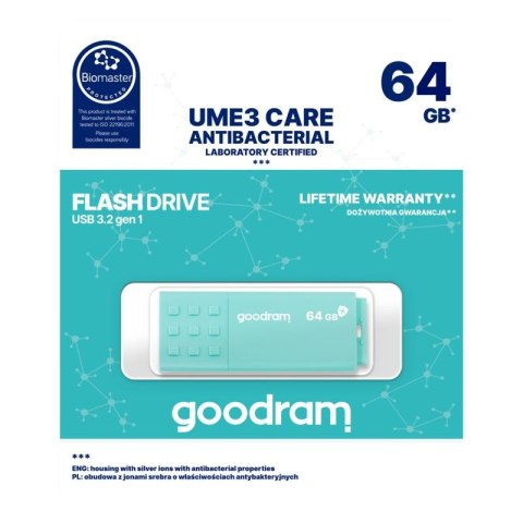 USB 3.0 GOODRAM 64GB UME3 CARE Goodram