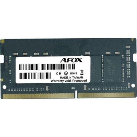 AFOX SO-DIMM DDR4 16GB 3200MHZ Rank1 AFSD416PS1P AFOX