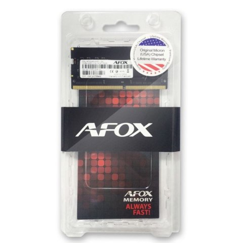 AFOX SO-DIMM DDR4 8GB 2666MHZ AFSD48FK1P AFOX