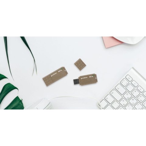 GOODRAM FLASHDRIVE 64GB UME3 ECO FRIENDLY USB 3.0 GOODRAM RETAIL Goodram