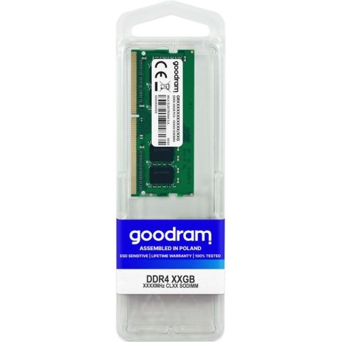 GOODRAM SO-DIMM DDR4 16GB PC4-25600 3200MHz CL22 Goodram