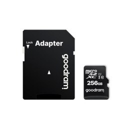 GOODRAM microSDXC 256GB class 10 UHS I + adapter Goodram