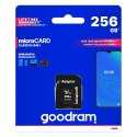 GOODRAM microSDXC 256GB class 10 UHS I + adapter Goodram