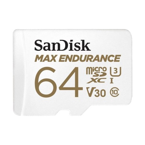 KARTA SANDISK MAX ENDURANCE microSDXC 64GB z adapterem Hikvision