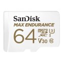 KARTA SANDISK MAX ENDURANCE microSDXC 64GB z adapterem Hikvision
