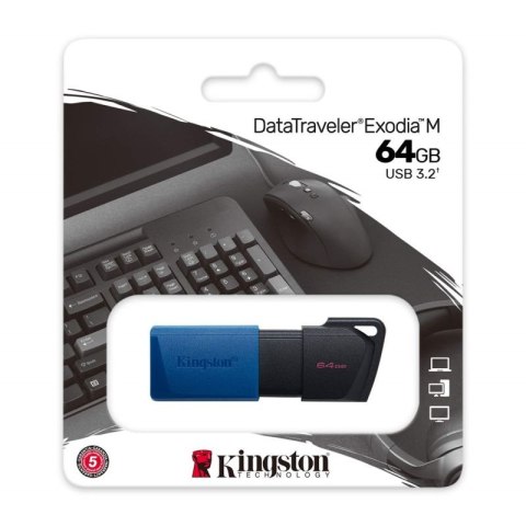 KINGSTON Exiodia 64GB USB3.2 blue Hikvision