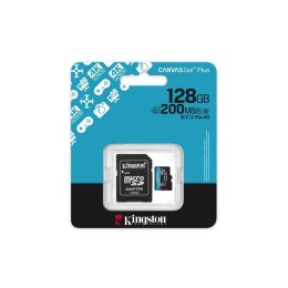 KINGSTON microSDXC Canvas Go Plus 128GB + Adapter Kingston