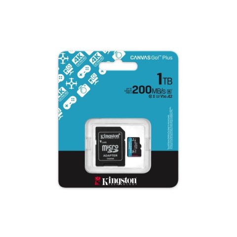 KINGSTON microSDXC Canvas Go Plus 1TB + Adapter Kingston