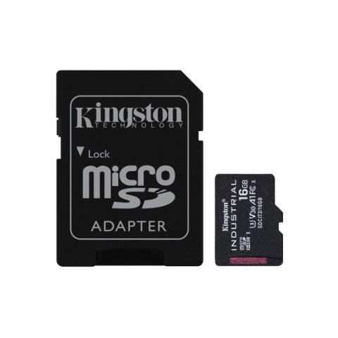 KINGSTON microSDHC 16GB Industrial C10 A1 pSLC Card Kingston