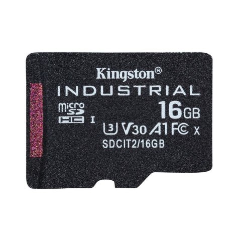 KINGSTON microSDHC 16GB Industrial C10 A1 pSLC Card Kingston