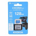KIOXIA Exceria Plus 128GB microSD G2 UHS I U3 V30 with adapter KIOXIA