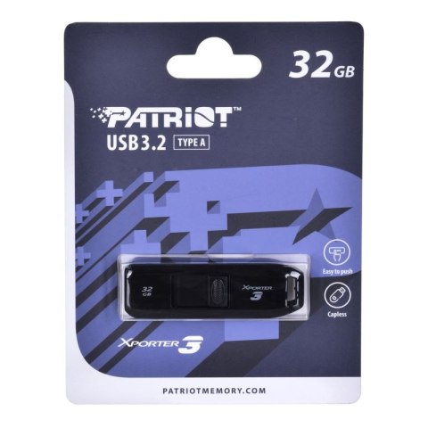 PARTIOT FLASHDRIVE Xporter 3 32GB Type A USB3.2 Patriot Memory