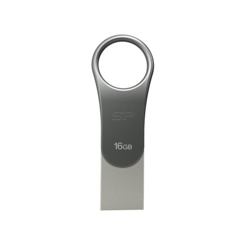 Pendrive Silicon Power Mobile C80 16GB USB 3.1/Type-C Silver Silicon Power