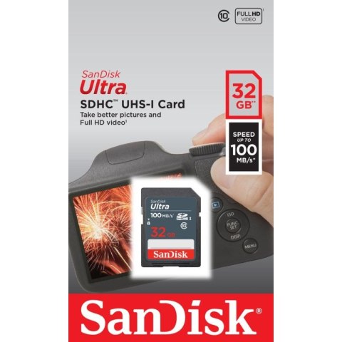 SANDISK ULTRA SDHC 32GB 100MB/s Hikvision