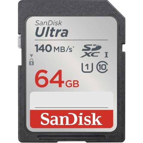 SANDISK ULTRA SDHC 64GB 140MB/s CL10 UHS-I SanDisk