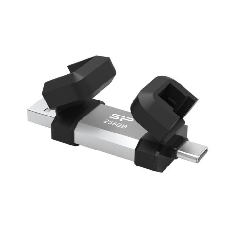 Silicon Power C51 256GB USB-A USB-C Silver Silicon Power