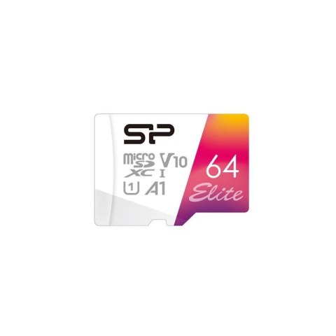 Silicon Power microSDXC Elite 64GB CL10 UHS-1/U1 A1 Silicon Power
