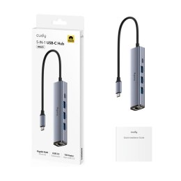 CUDY UH605 Hub 5-IN-1 USB z GbE Hikvision