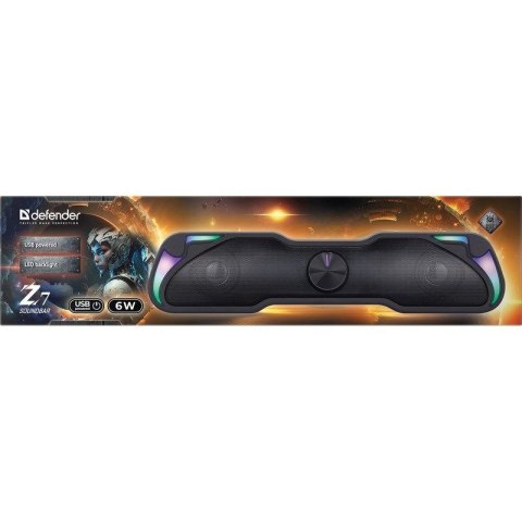 DEFENDER GŁOŚNIK SOUNDBAR Z7 6W LED USB DEFENDER
