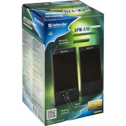 DEFENDER GŁOŚNIKI KOMPUTEROWE SPK-170 2.0 4W USB 65165 DEFENDER