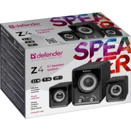 DEFENDER GŁOŚNIKI KOMPUTEROWE Z4 2.1 11W USB KONTROLA BASÓW I NISKICH TONÓW 65508 DEFENDER