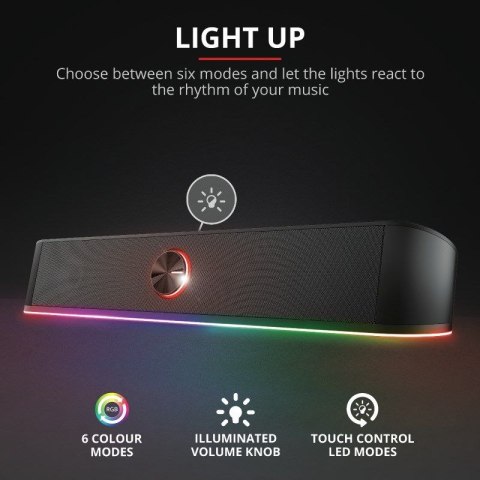 Głośnik TRUST GXT619 THORNE RGB LED SOUNDBAR Trust