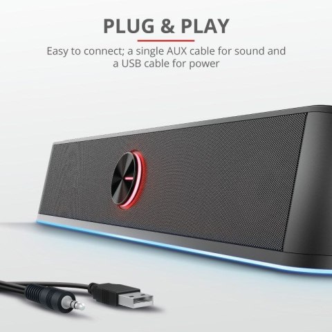 Głośnik TRUST GXT619 THORNE RGB LED SOUNDBAR Trust