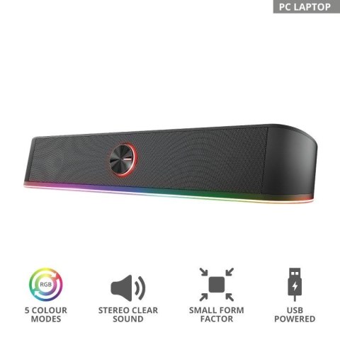 Głośnik TRUST GXT619 THORNE RGB LED SOUNDBAR Trust