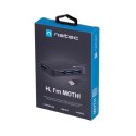 Hub NATEC Moth NHU-1342 (4x USB 3.0; kolor czarny) NATEC