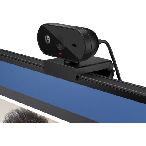 Kamera internetowa HP 320 Full HD Webcam USB czarna 53X26AA Hewlett-Packard