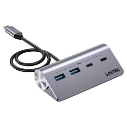 UNITEK HUB ALUMINIOWY USB-A/C 2X USBA 2X USBC 5GBP Unitek