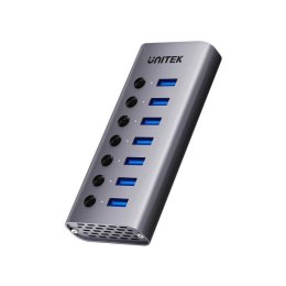 UNITEK HUB USB-A 3.0 7W1, 5GBPS Z PRZEŁĄCZNIKIEM Unitek