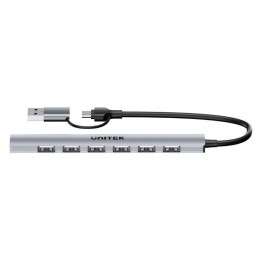 UNITEK HUB USB-A/C 7W1 USB-A 5 GBPS Unitek