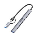 UNITEK HUB USB-A/C 7W1 USB-A 5 GBPS Unitek
