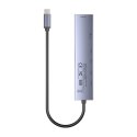 UNITEK HUB USB-C 7W1 PD 100W HDMI 2.0 Z PRZYCISKIEM ON/OFF Unitek