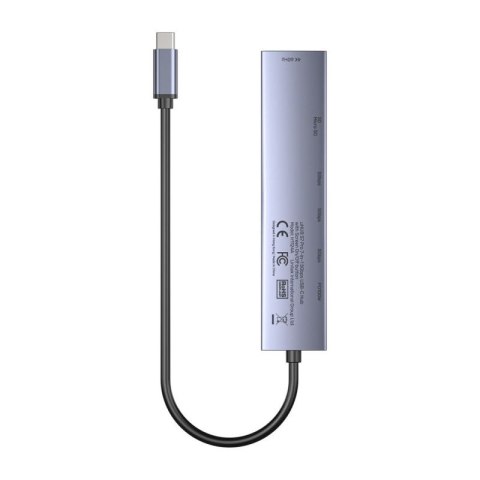 UNITEK HUB USB-C 7W1 PD 100W HDMI 2.0 Z PRZYCISKIEM ON/OFF Unitek