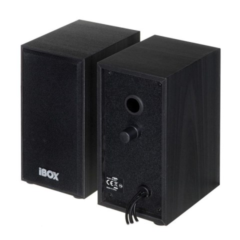 Zestaw głośników IBOX IGLSP1B (2.0; ciemne drewno) IBox