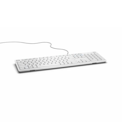 DELL Keyboard : US-Euro (Qwerty) Dell KB216 Quietkey USB, White Dell