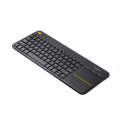 Klawiatura Logitech K400 920-007145 (USB 2.0; kolor czarny Logitech