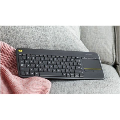 Klawiatura Logitech K400 920-007145 (USB 2.0; kolor czarny Logitech
